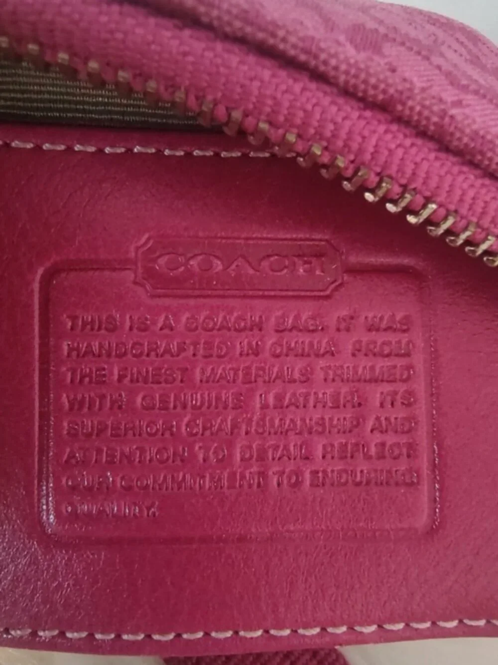 Coach Y2K vintage swingpack mini C's signature suede stripe crossbody bag EUC
